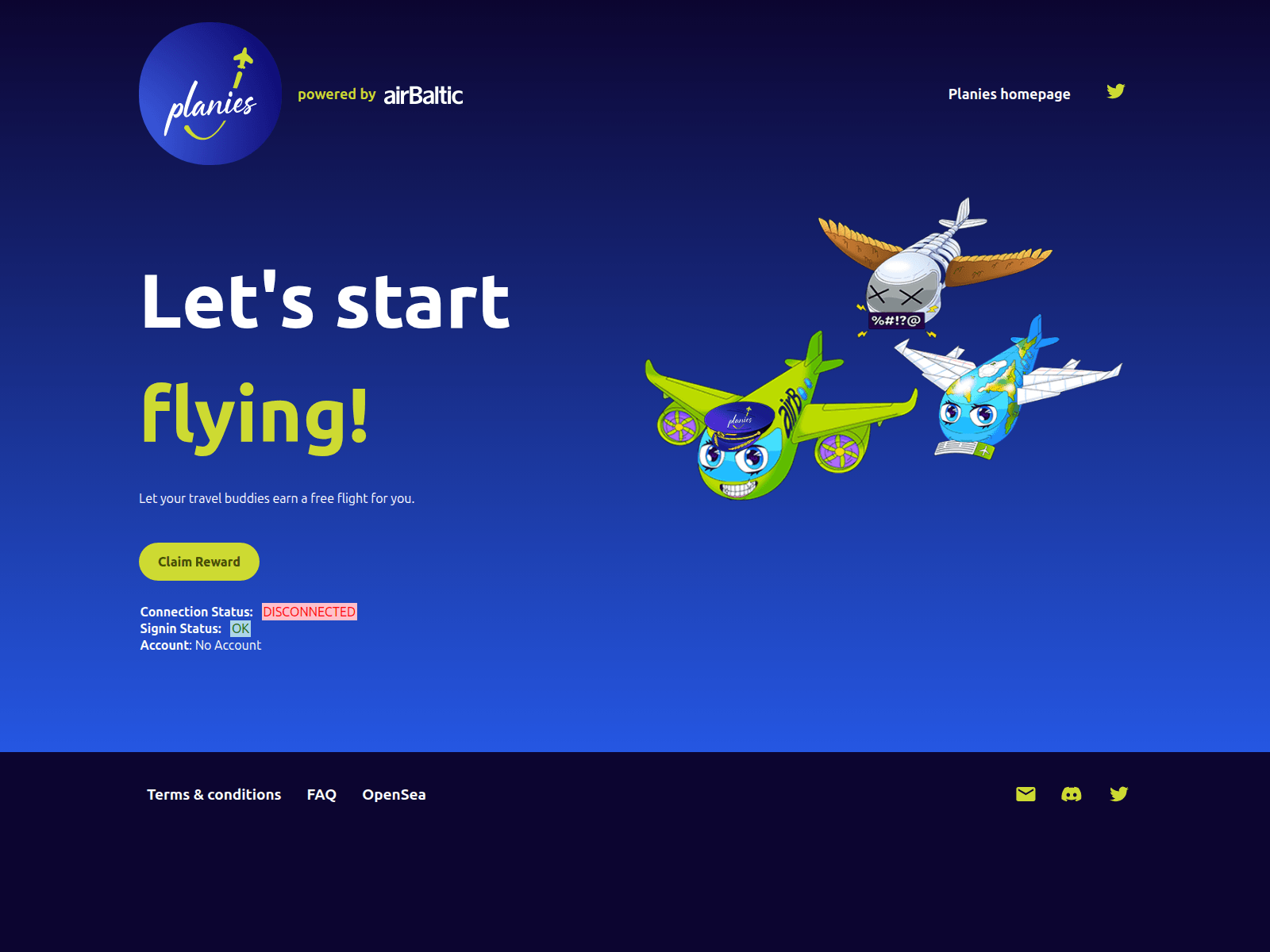 Screenshot of planiespool.uno