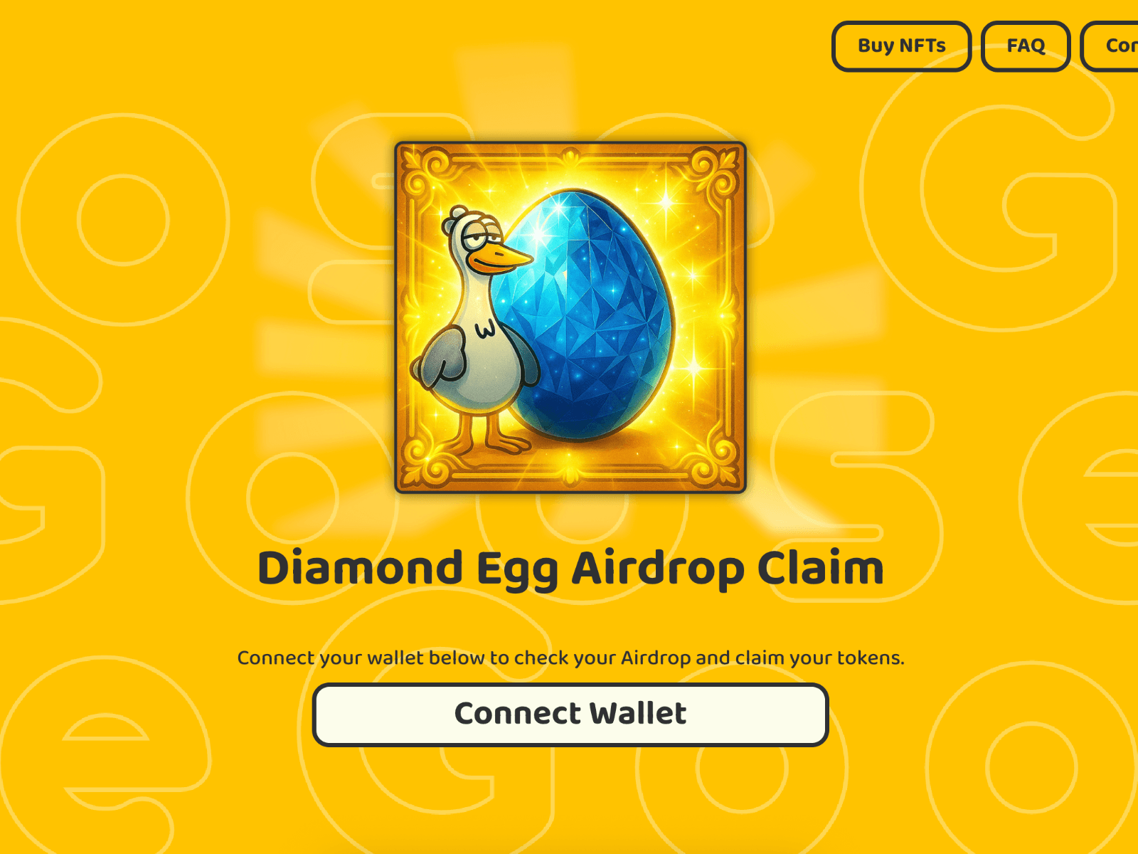 Screenshot of airdrop-goose.farm