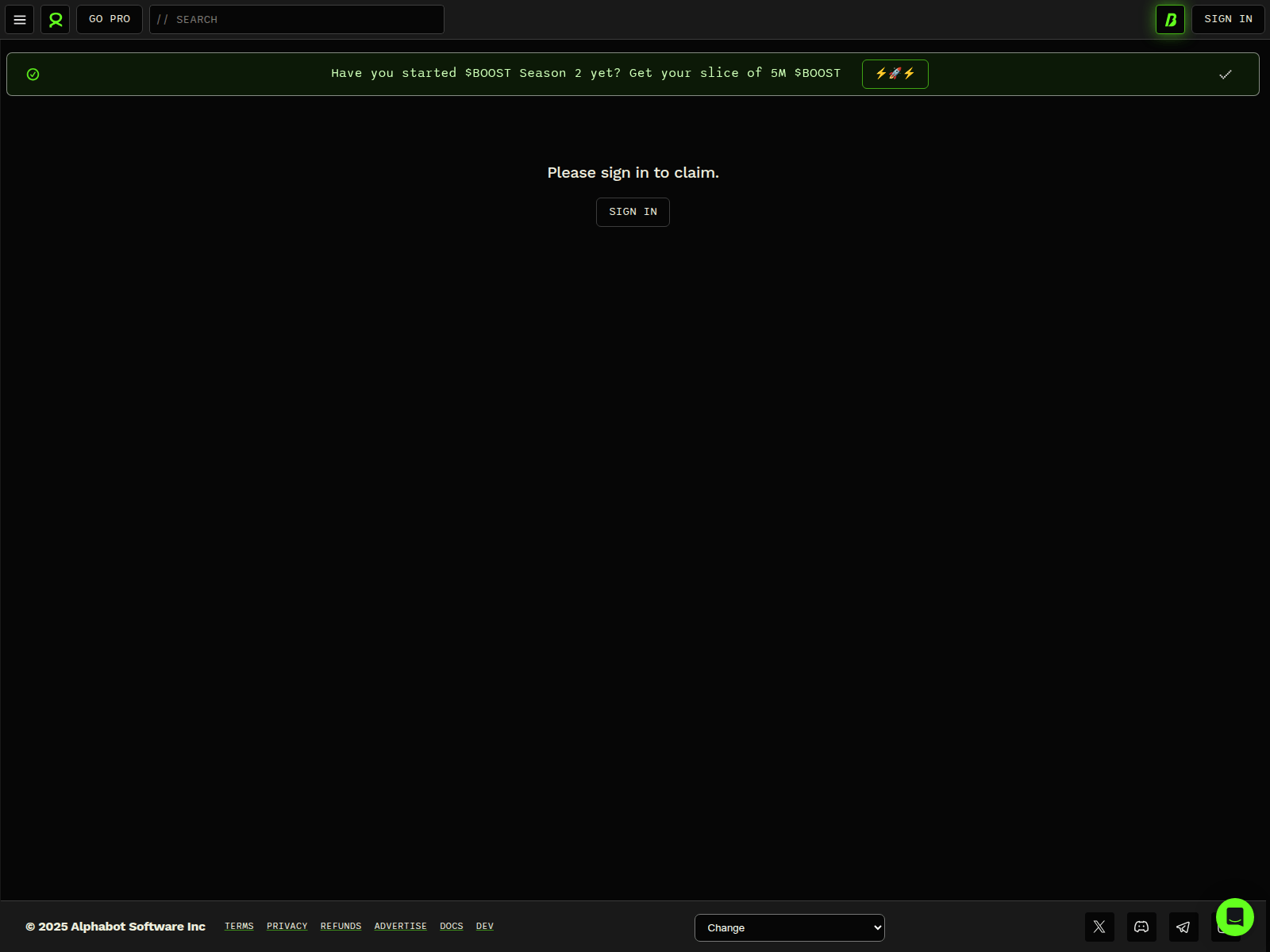 Screenshot of [REDACTED]