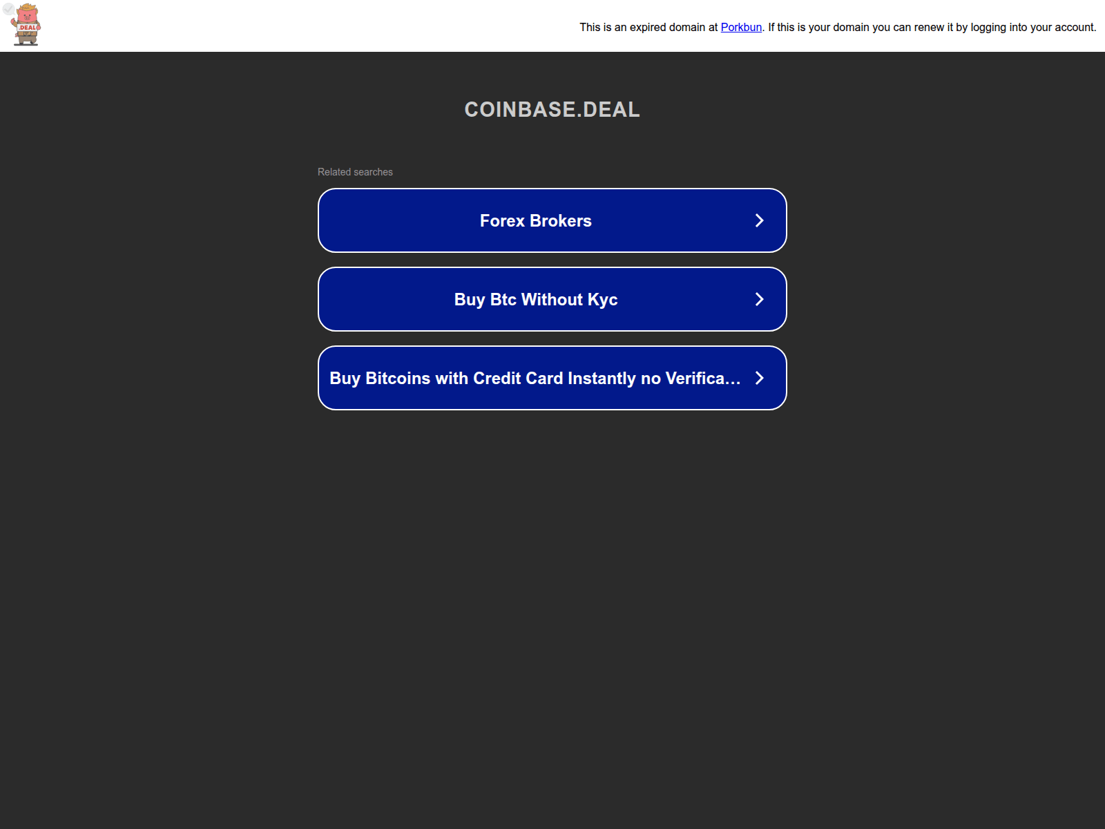 Screenshot of login.NASDAQ:COIN.deal