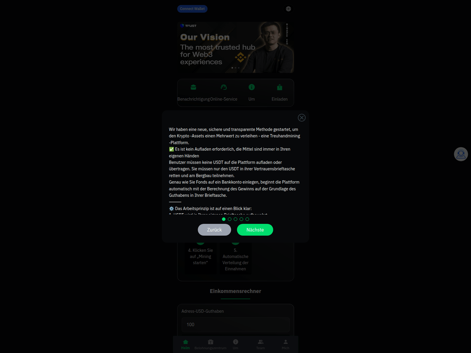Screenshot of [REDACTED]
