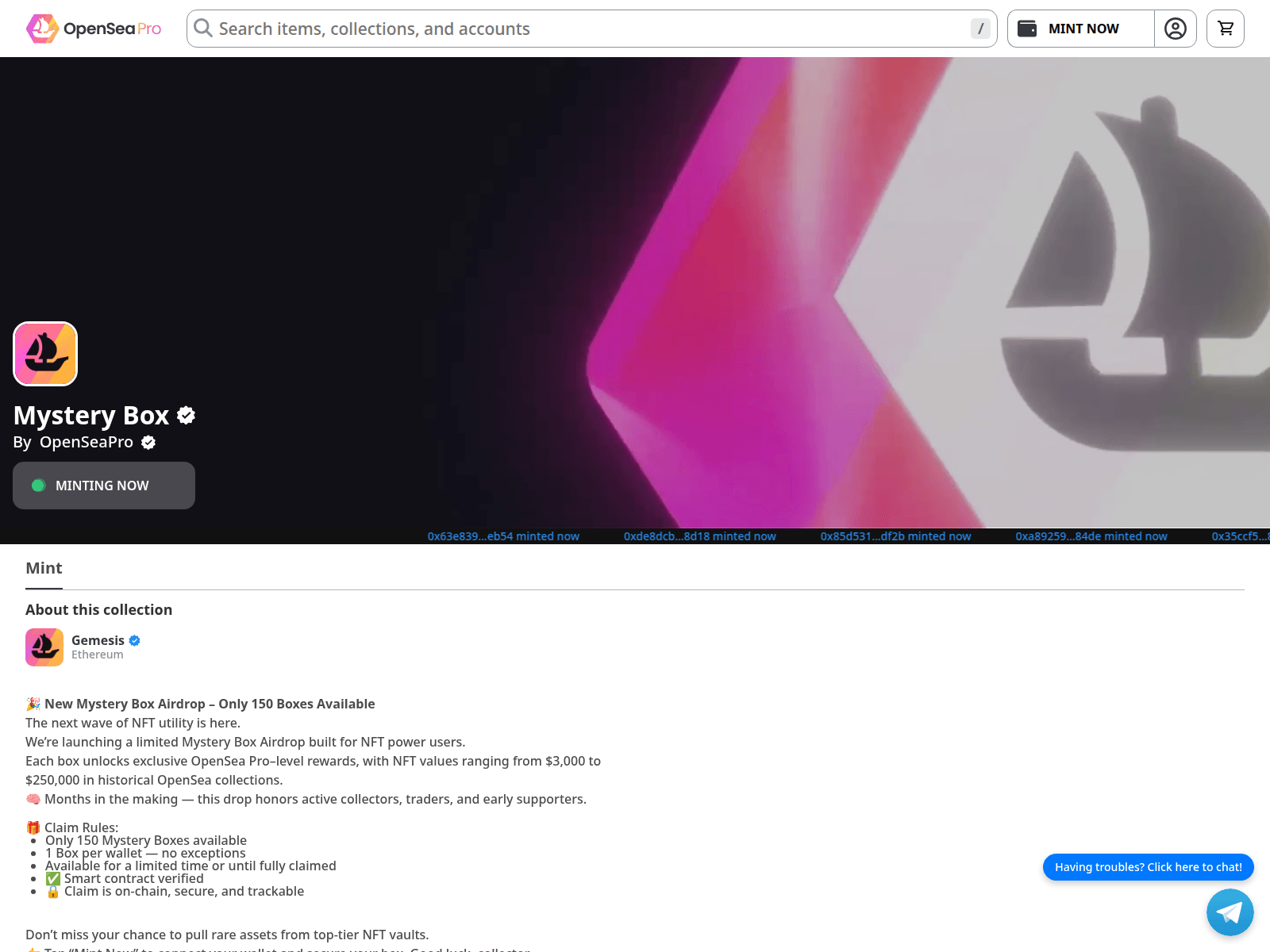 Screenshot of [REDACTED]