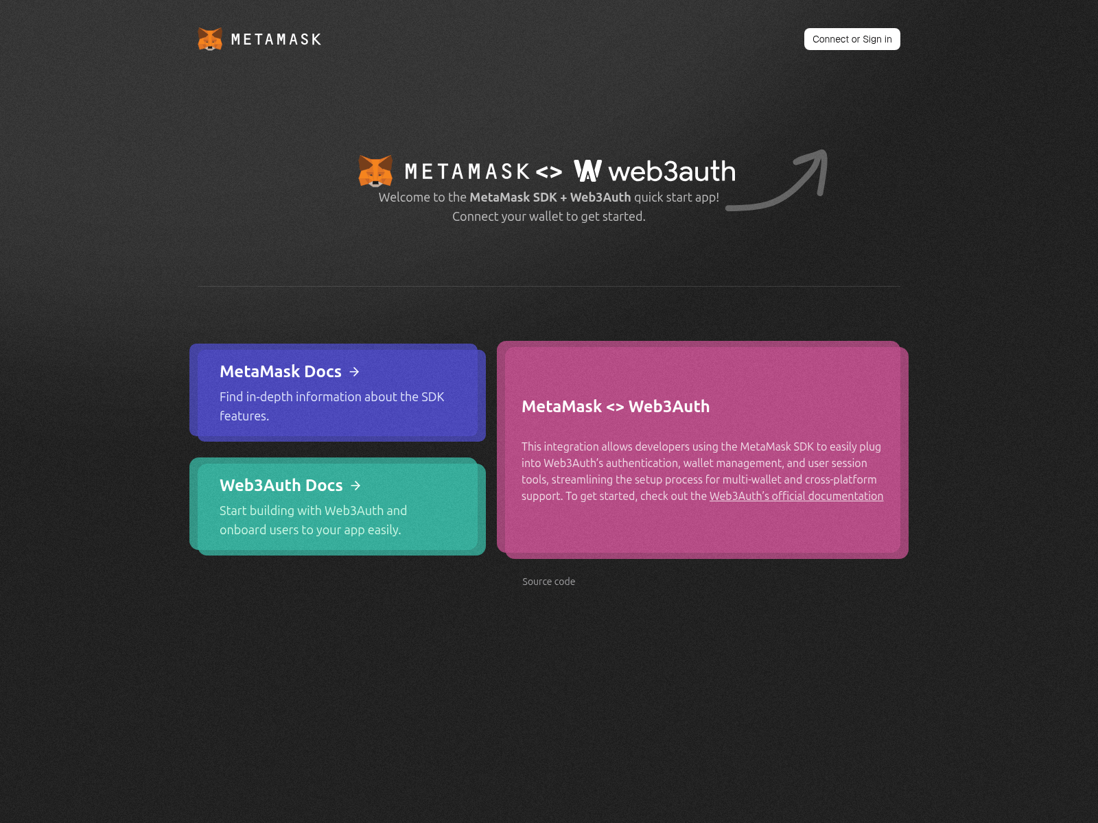 Screenshot of [REDACTED]-web3auth-demo.[REDACTED]