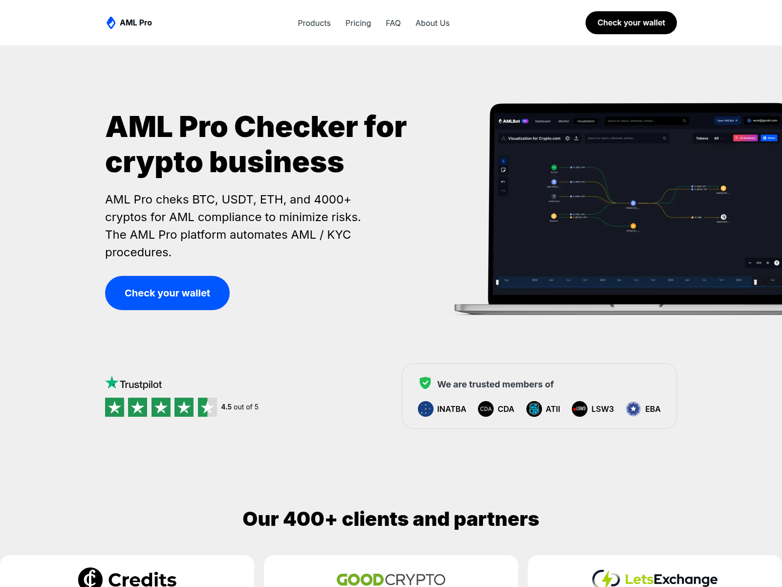 Screenshot of amlpro.business