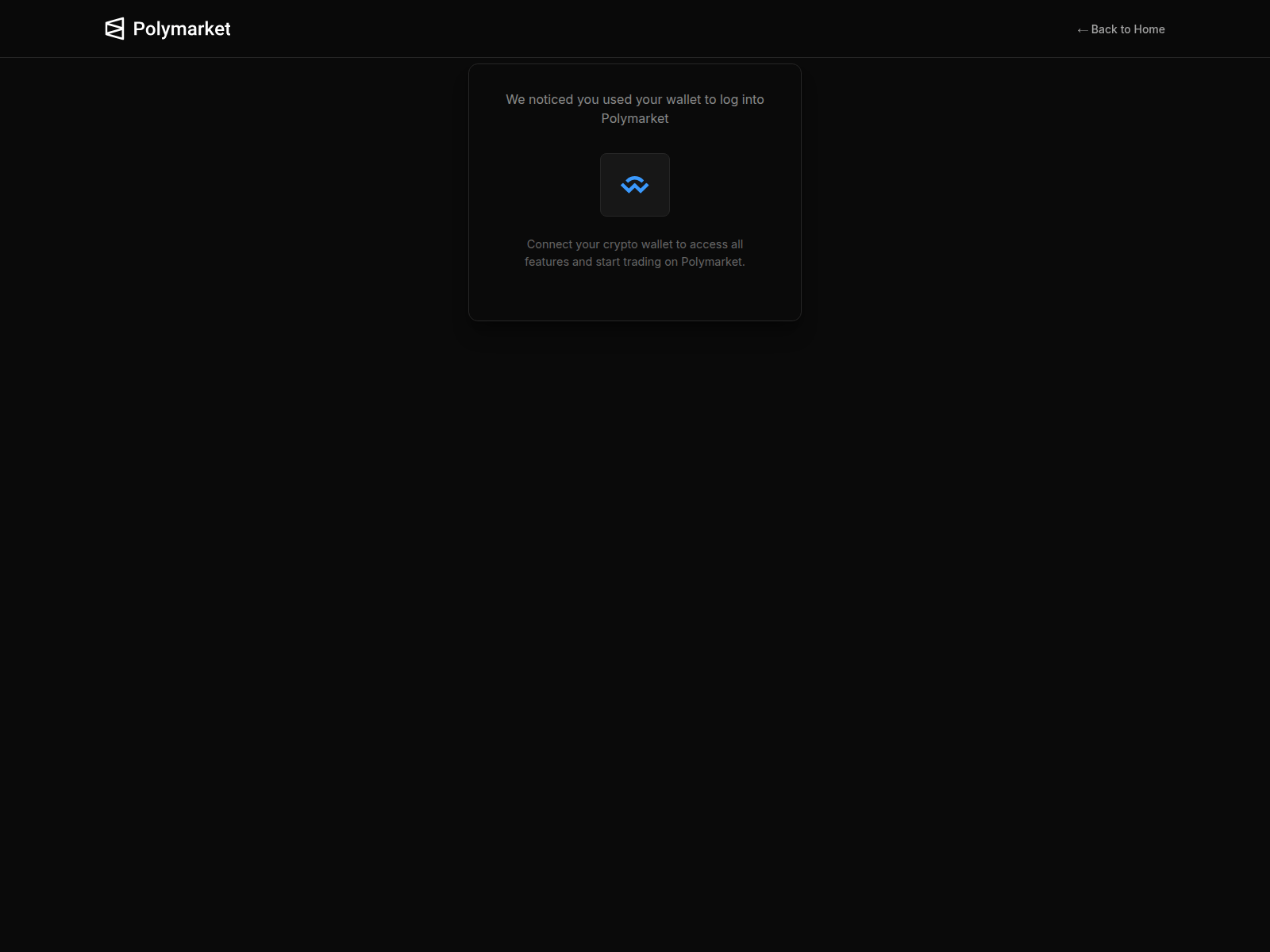 Screenshot of polymarket.verifications.markets