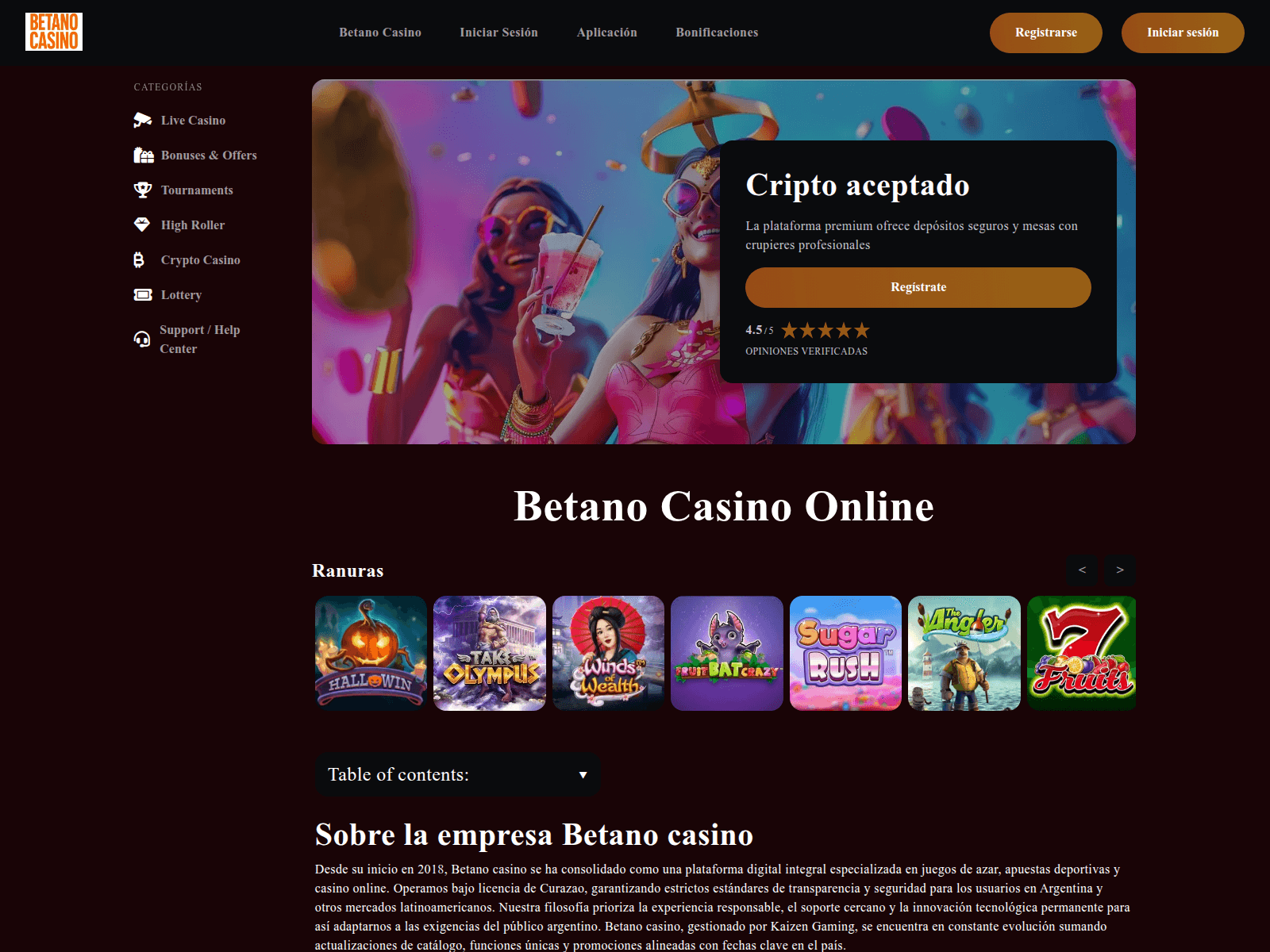 Screenshot of apuestaahora.bet