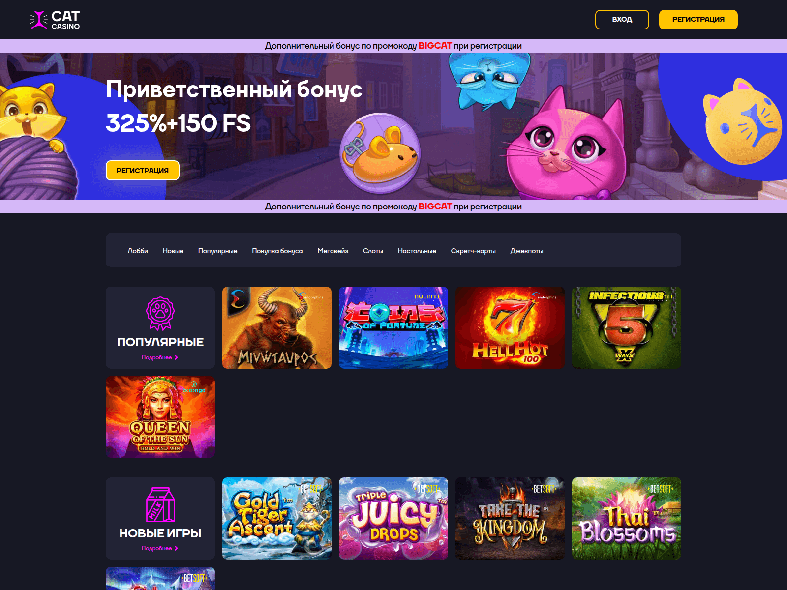 Screenshot of catcasinos21w.run
