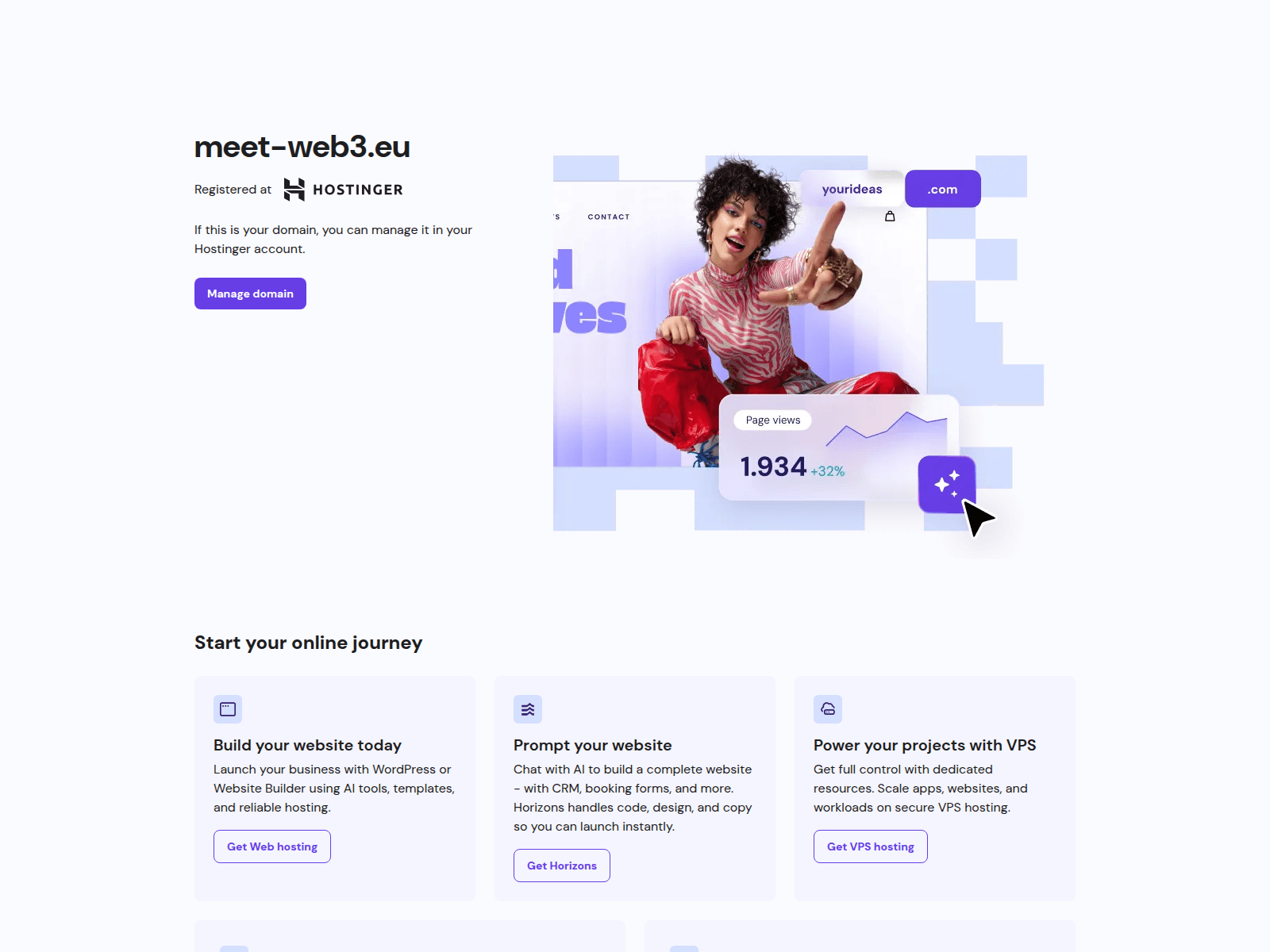 Screenshot of meet-web3.eu