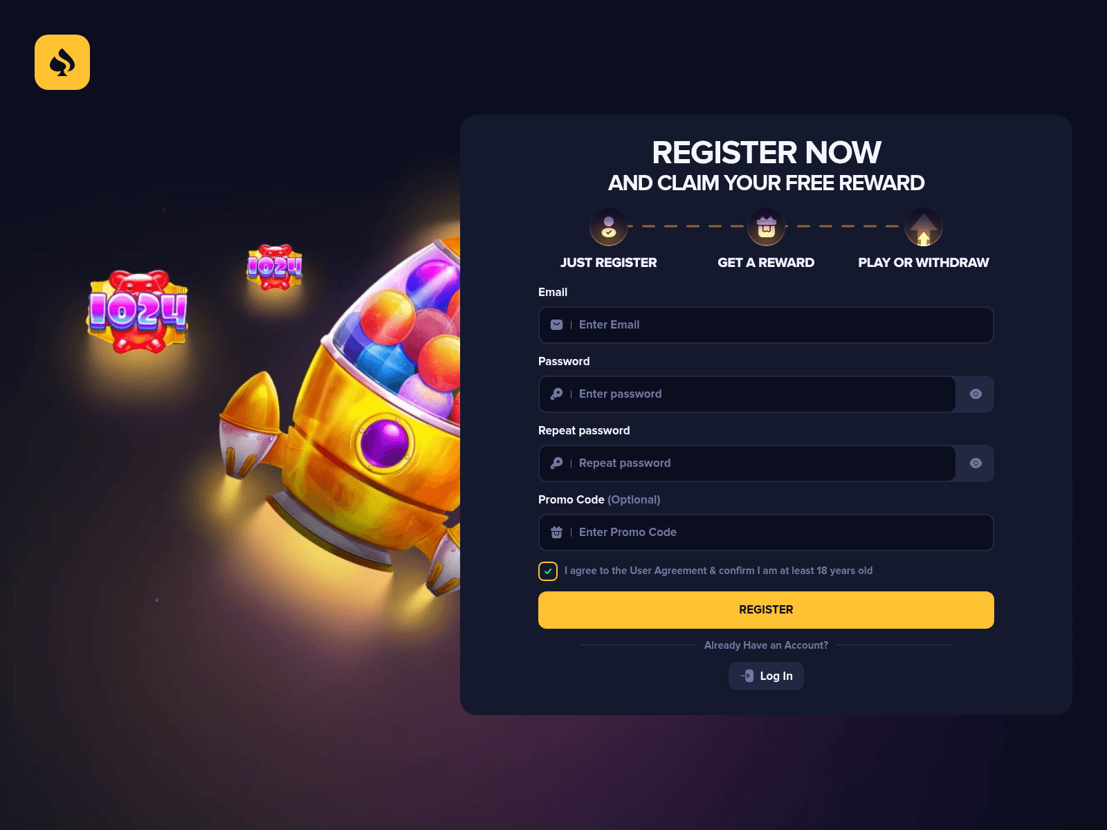 Screenshot of coshope.bet