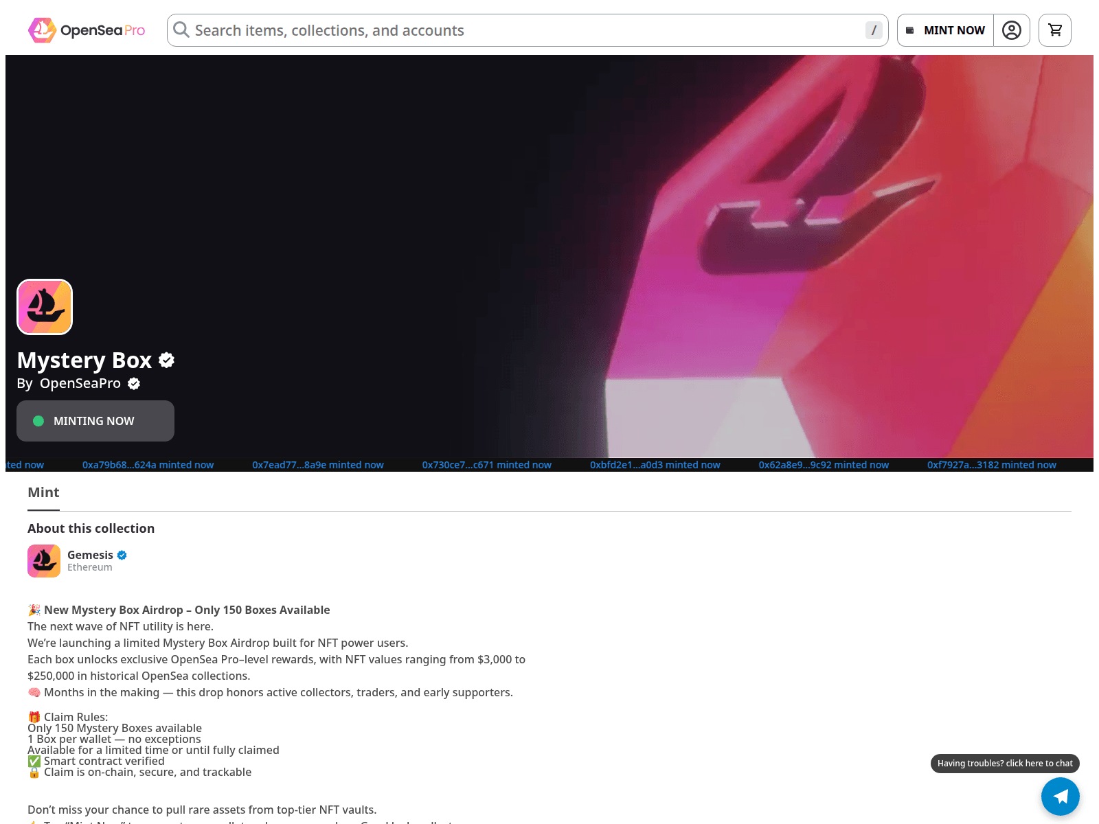 Screenshot of [REDACTED]