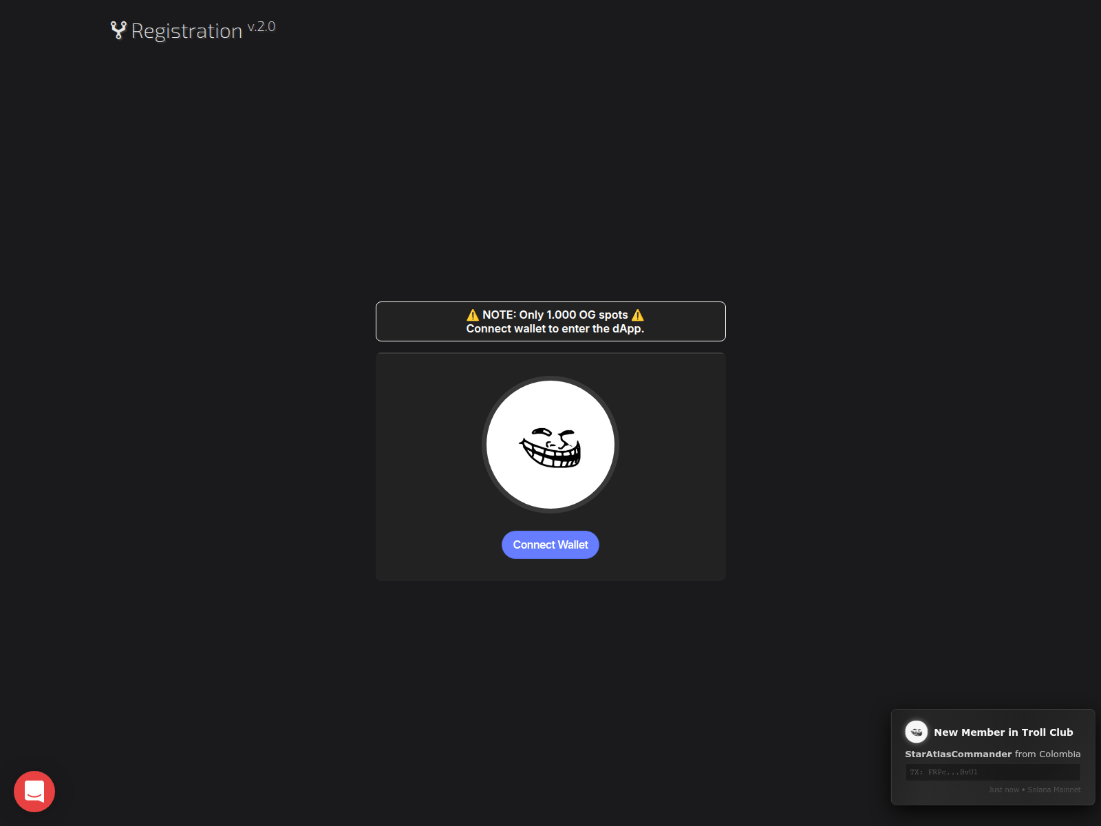 Screenshot of [REDACTED]