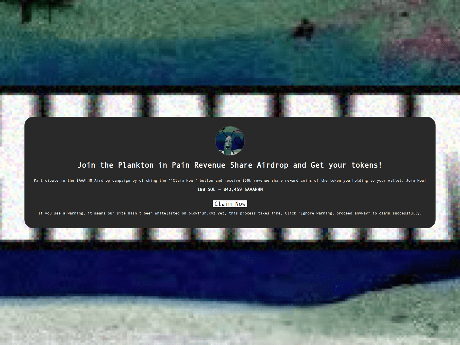 Screenshot of [REDACTED]