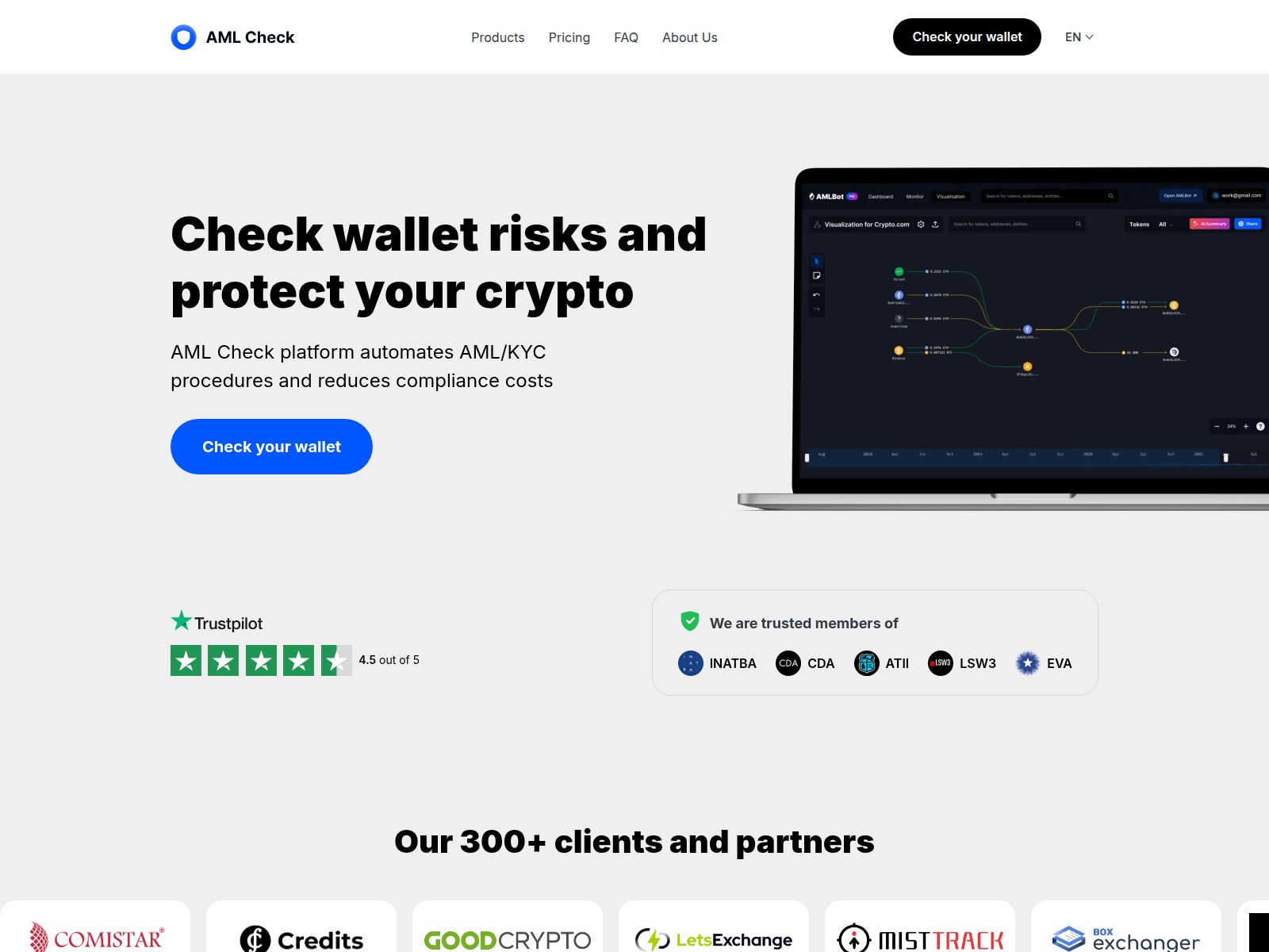 Screenshot of checkamls.cfd
